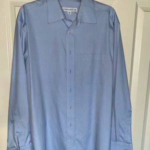 Joseph & Feiss Baby Blue Long Sleeve Button Down